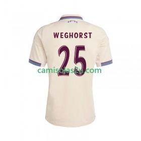 Camisolas de futebol AFC Ajax Wout Weghorst 25 Equipamento 3ª 2025/26 Manga Curta